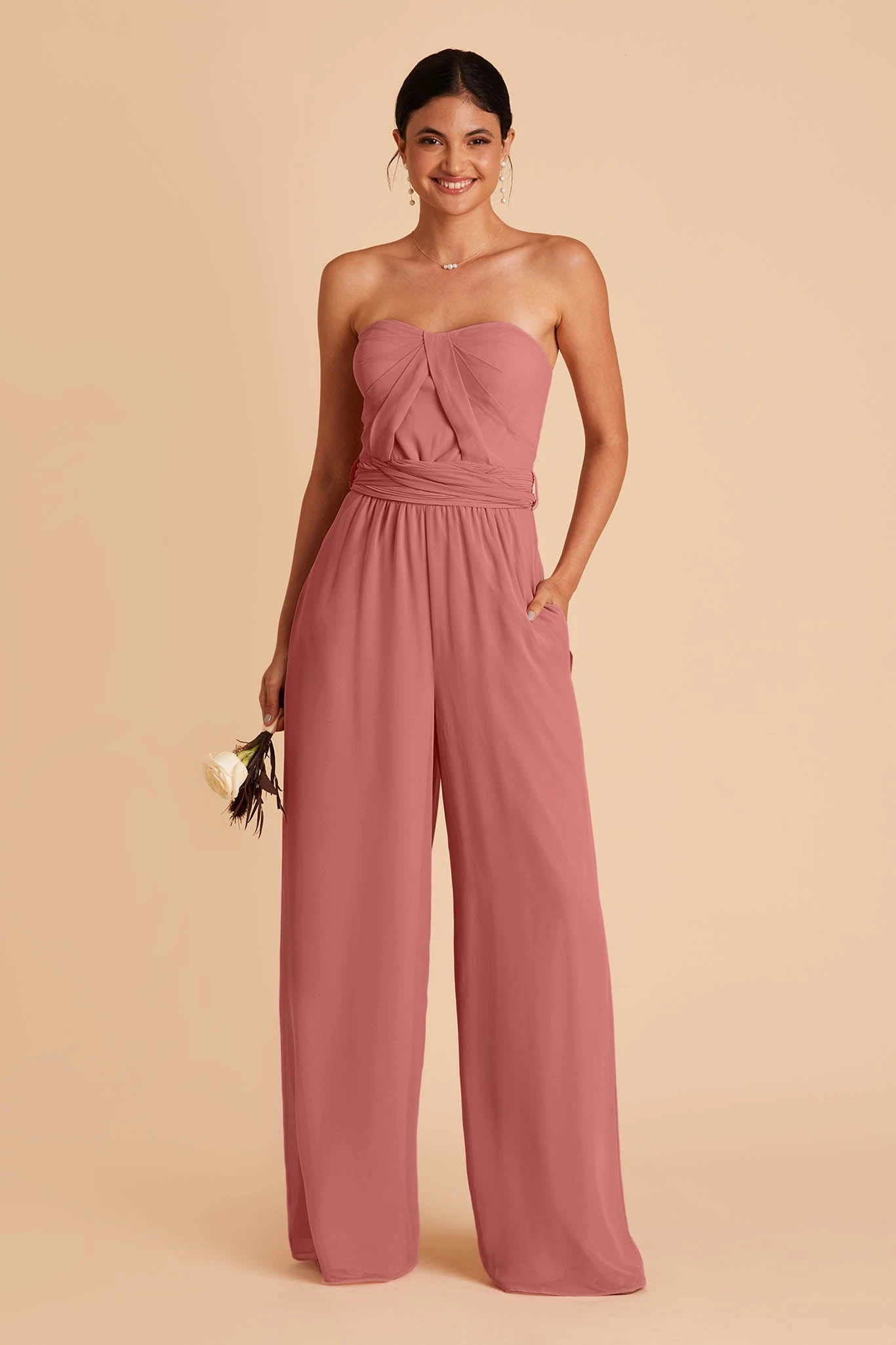 Gigi Convertible Jumpsuit - Mulberry 3 Gigi Convertible Jumpsuit - Mulberry