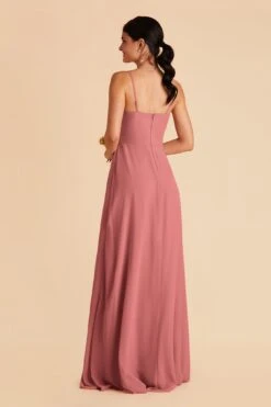 Winnie Convertible Chiffon Dress - Mulberry -Cheap Plush Attire Store mulberry winnie convertible slit bridesmaid dress 01