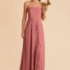 Winnie Convertible Chiffon Dress - Mulberry 2 Winnie Convertible Chiffon Dress - Mulberry -Cheap Plush Attire Store mulberry winnie convertible slit bridesmaid dress 04