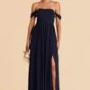 August Convertible Dress - Navy 1 August Convertible Dress - Navy -Cheap Plush Attire Store navy august convertible slit bridesmaid dress 01