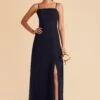 Chris Convertible Chiffon Dress - Navy -Cheap Plush Attire Store navy chris convertible bridesmaid dress 03