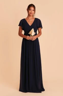 Hannah Empire Dress - Navy 14 Hannah Empire Dress - Navy -Cheap Plush Attire Store navy hannah bridesmaid dress 01