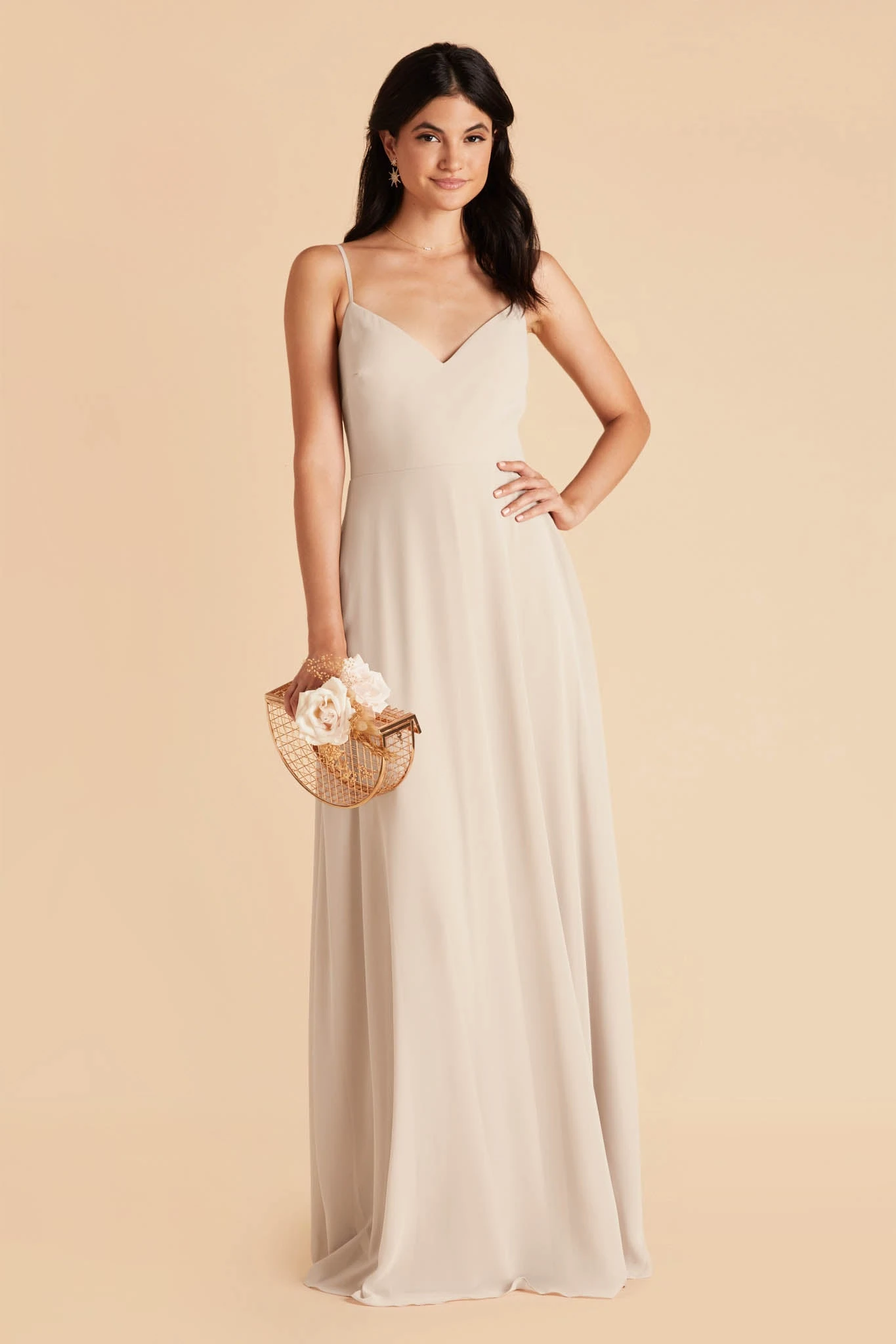 Devin Convertible Dress - Neutral Champagne 12 Devin Convertible Dress - Neutral Champagne - Image 10