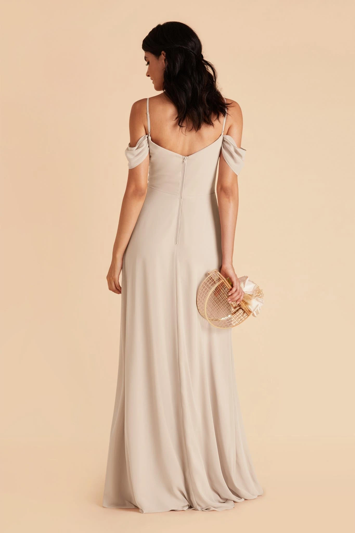 Devin Convertible Dress - Neutral Champagne 15 Devin Convertible Dress - Neutral Champagne - Image 13