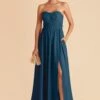 Grace Convertible Dress - Ocean Blue 1 Grace Convertible Dress - Ocean Blue -Cheap Plush Attire Store ocean blue grace convertible slit bridesmaid dress 02