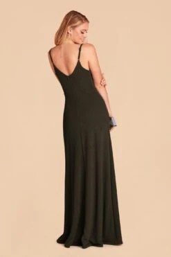 Jay Dress - Olive 14 Jay Dress - Olive -Cheap Plush Attire Store olive jay crepe bridesmaid dress 05