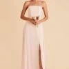 Chris Convertible Chiffon Dress - Pale Blush