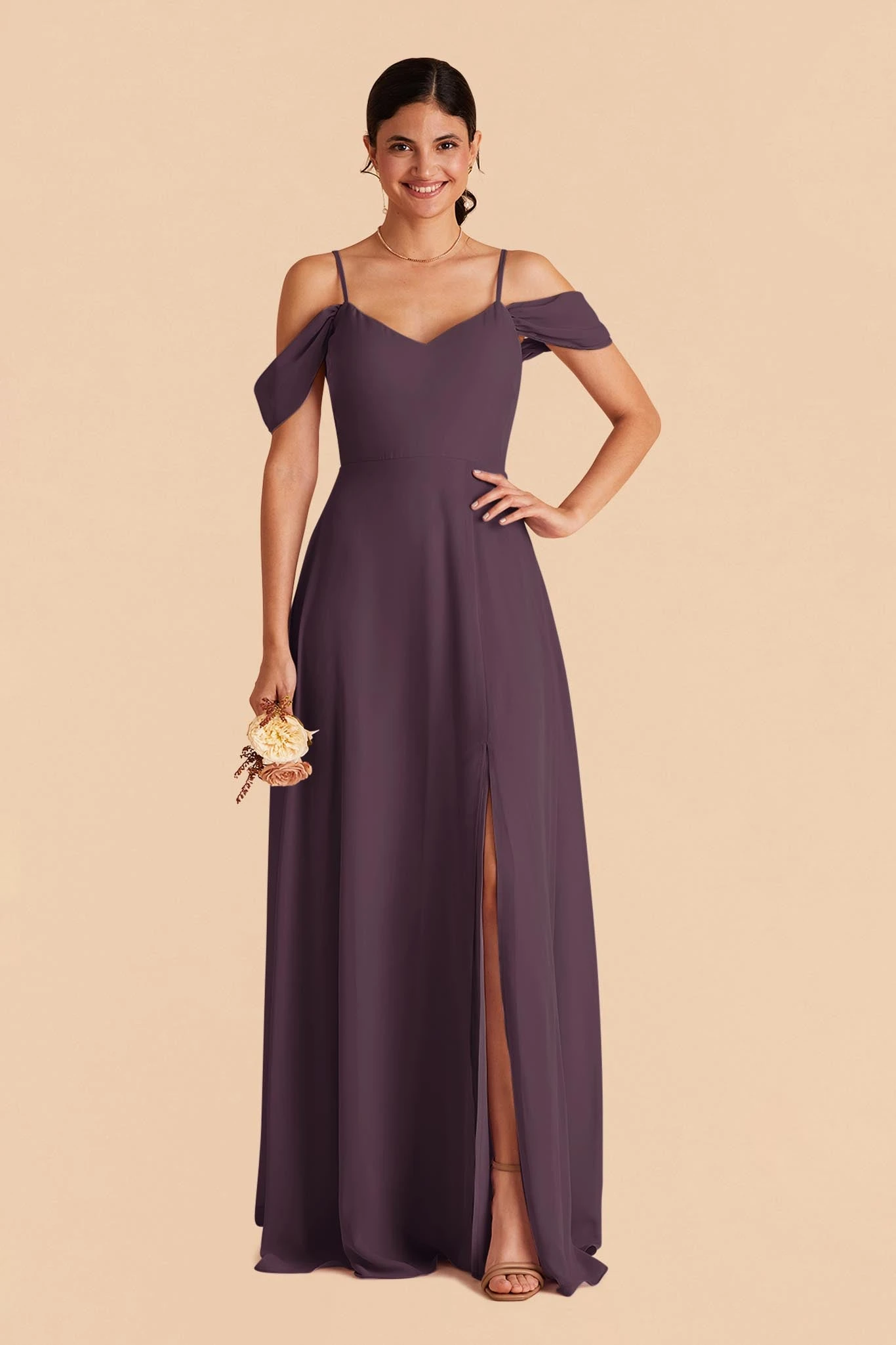 Devin Convertible Dress - Plum 5 Devin Convertible Dress - Plum - Image 3