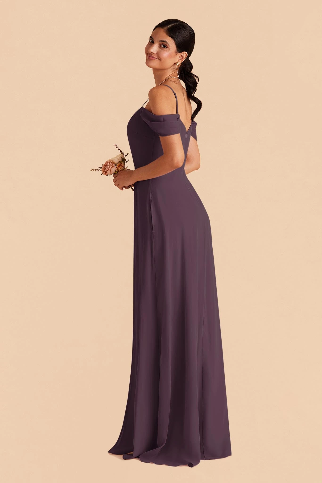 Devin Convertible Dress - Plum 7 Devin Convertible Dress - Plum - Image 5