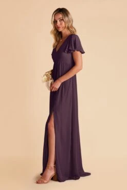 Hannah Empire Dress - Plum -Cheap Plush Attire Store plum hannah bridesmaid dress 04 d298801c d789 4dcd 83c1 e676dcdeaf74