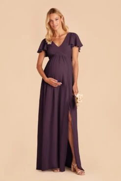 Hannah Empire Dress - Plum -Cheap Plush Attire Store plum hannah convertible bridesmaid dress 01 d101a27f 70ea 453c b63f 6560fa19bbf4