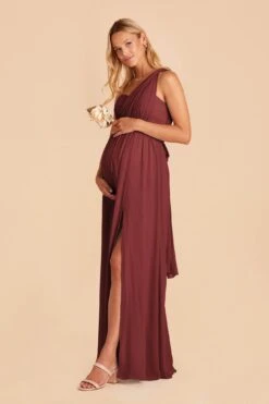 Grace Convertible Dress - Rosewood -Cheap Plush Attire Store rosewood grace convertible bridesmaid dress 02 9e2ec802 d4f5 4feb b5ae 020af6db67f9