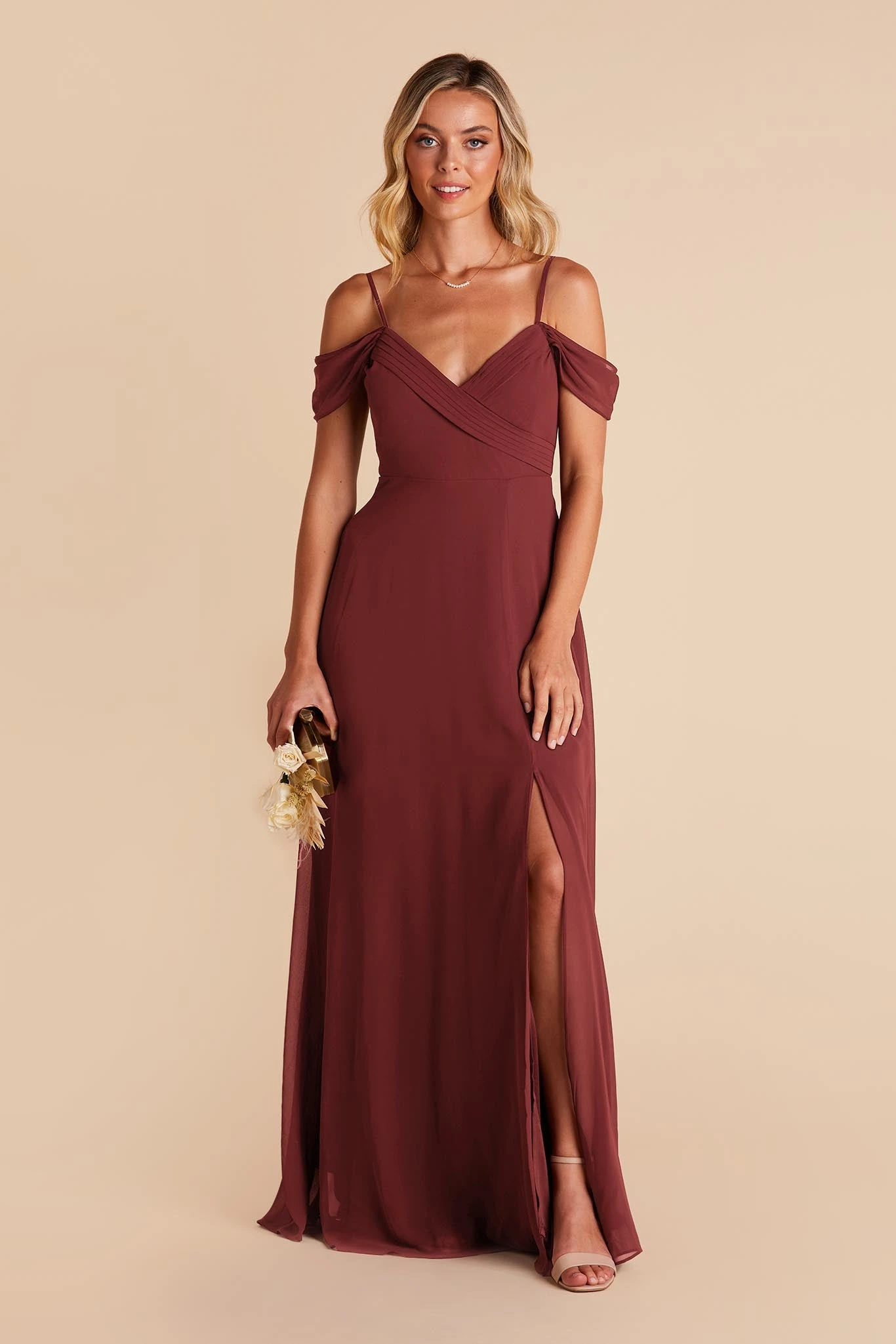 Spence Convertible Dress - Rosewood 5 Spence Convertible Dress - Rosewood - Image 3