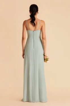 Amy Chiffon Dress - Sage 19 Amy Chiffon Dress - Sage -Cheap Plush Attire Store sage amy bridesmaid dress 04