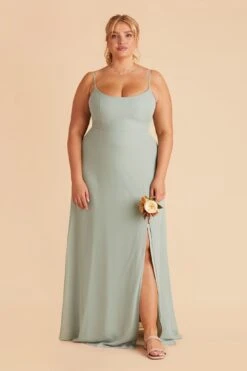 Amy Chiffon Dress - Sage 24 Amy Chiffon Dress - Sage -Cheap Plush Attire Store sage amy plus size bridesmaid dress 01 68e7779a 1c6d 4aae 9189 ececd02f5e0c