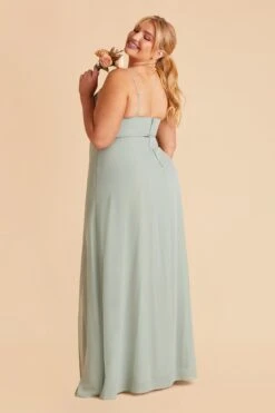 Amy Chiffon Dress - Sage 20 Amy Chiffon Dress - Sage -Cheap Plush Attire Store sage amy plus size bridesmaid dress 07 91039846 17b3 424d 9575 07cb29323fbc