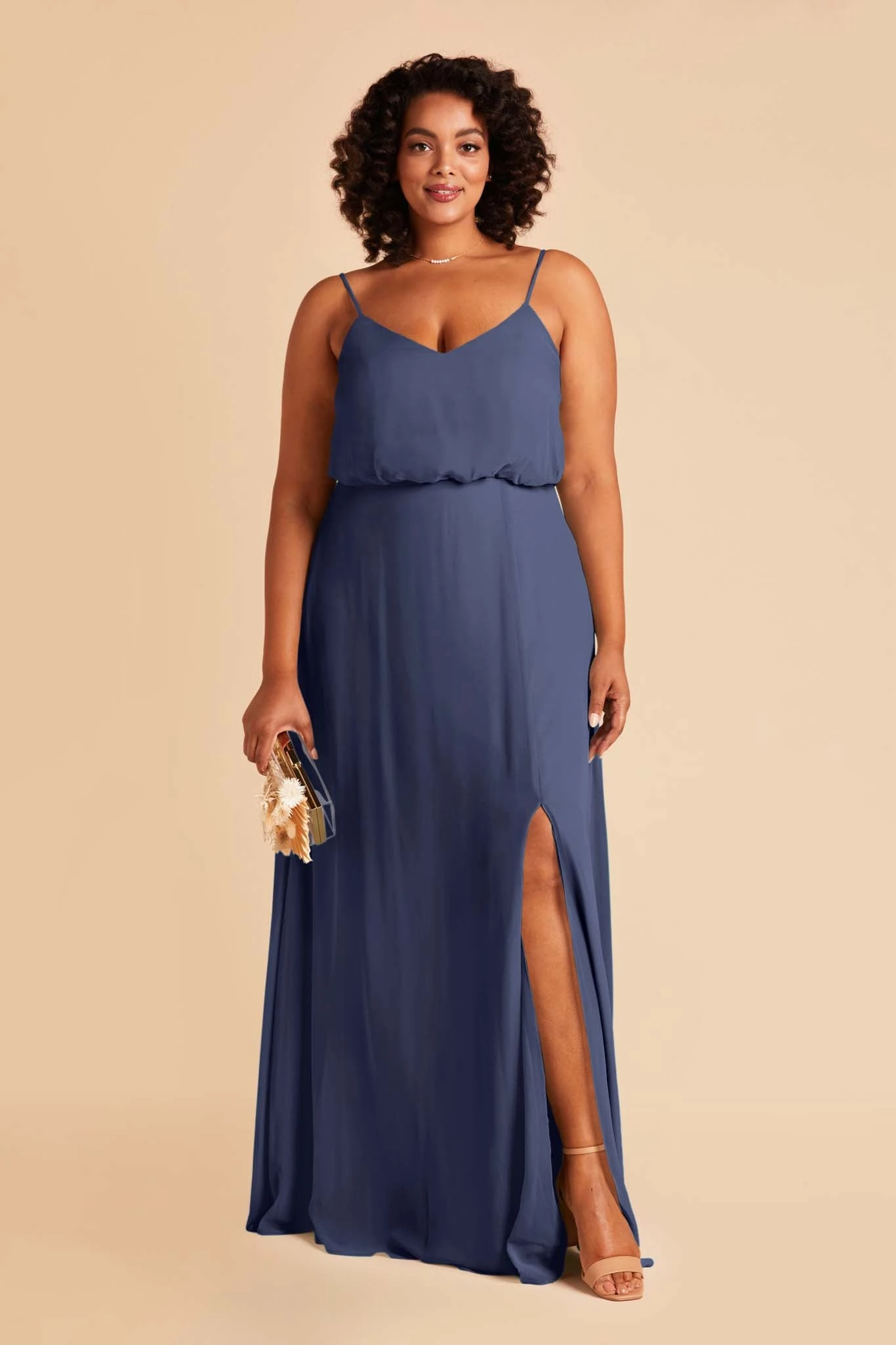 Gwennie Dress - Slate Blue 13 Gwennie Dress - Slate Blue - Image 11