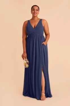 Laurie Empire Dress - Slate Blue 17 Laurie Empire Dress - Slate Blue -Cheap Plush Attire Store slate blue laurie slit plus size bridesmaid dress 03 bf5f3afe b16a 4c5c bb18 c045f3d66d55