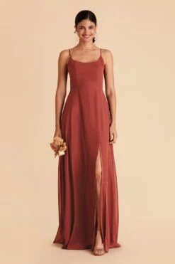 Amy Chiffon Dress - Spice 14 Amy Chiffon Dress - Spice -Cheap Plush Attire Store spice amy bridesmaid dress 01