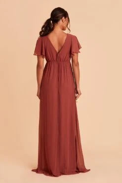 Hannah Empire Dress - Spice 14 Hannah Empire Dress - Spice -Cheap Plush Attire Store spice hannah bridesmaid dress 04