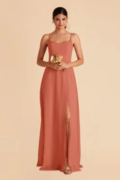 Amy Chiffon Dress - Terracotta 14 Amy Chiffon Dress - Terracotta -Cheap Plush Attire Store terracotta amy bridesmaid dress 02 ff80e683 2566 409c 9905 defbde540e2a