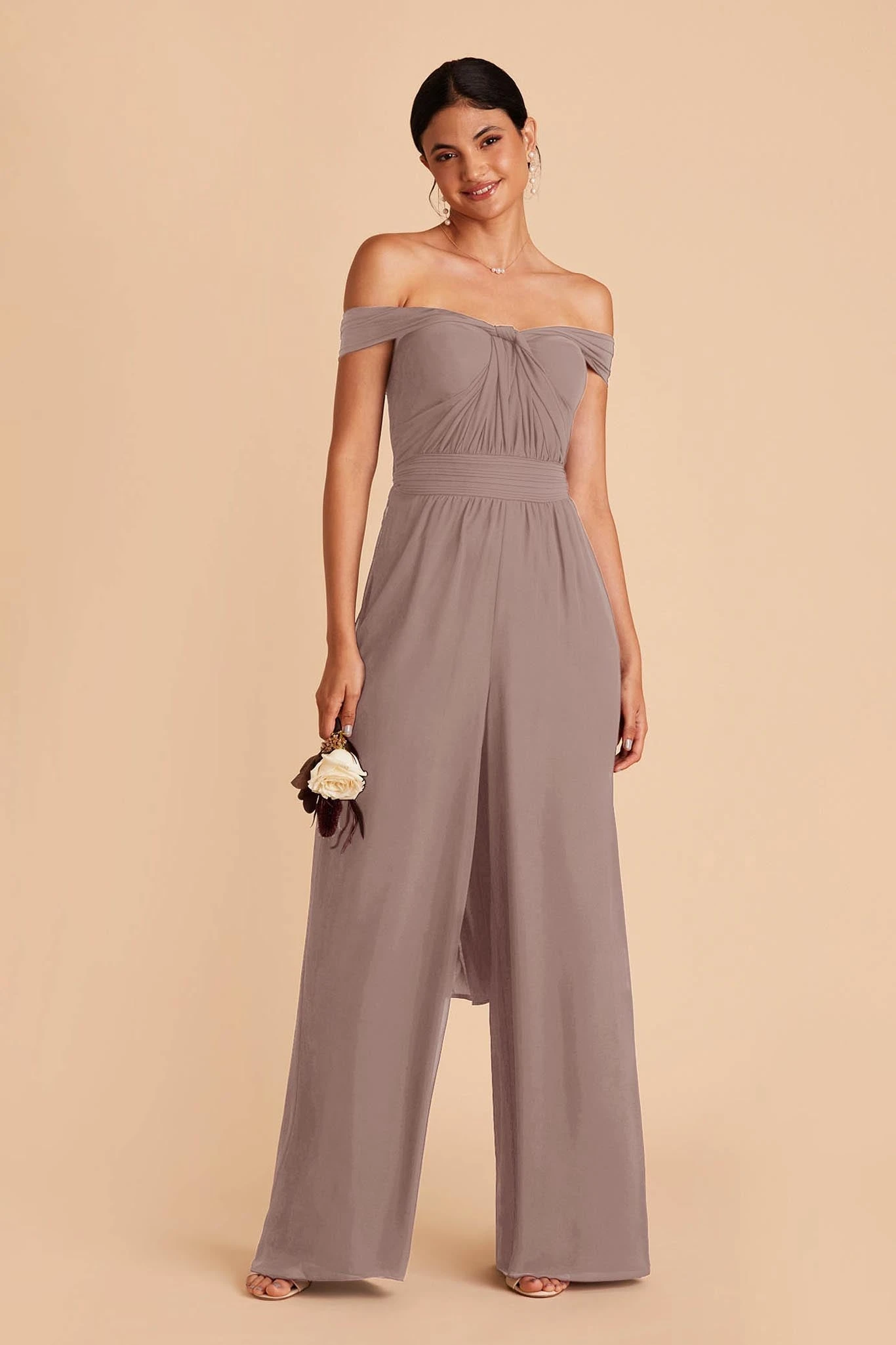 Gigi Convertible Jumpsuit - Toffee 3 Gigi Convertible Jumpsuit - Toffee
