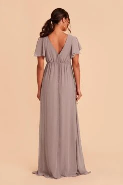 Hannah Empire Dress - Toffee 14 Hannah Empire Dress - Toffee -Cheap Plush Attire Store toffee hannah bridesmaid dress 04