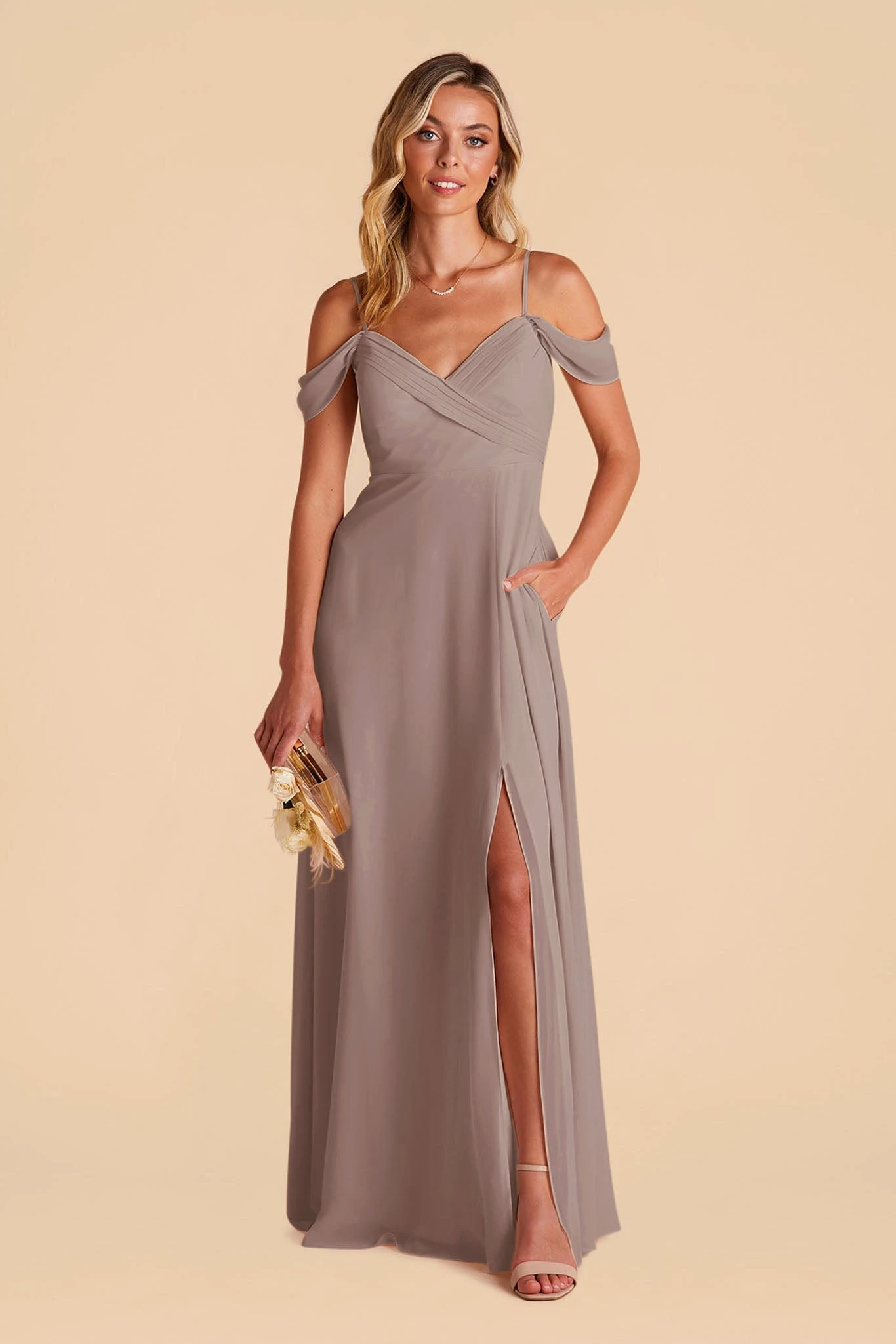 Spence Convertible Dress - Toffee 5 Spence Convertible Dress - Toffee - Image 3