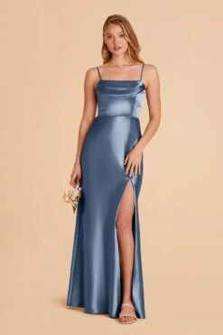 Mia Shiny Satin Convertible Dress - Twilight 19 Mia Shiny Satin Convertible Dress - Twilight -Cheap Plush Attire Store twilight mia convertible satin bridesmaid dress 06